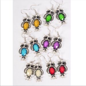 Antique Owl Earrings